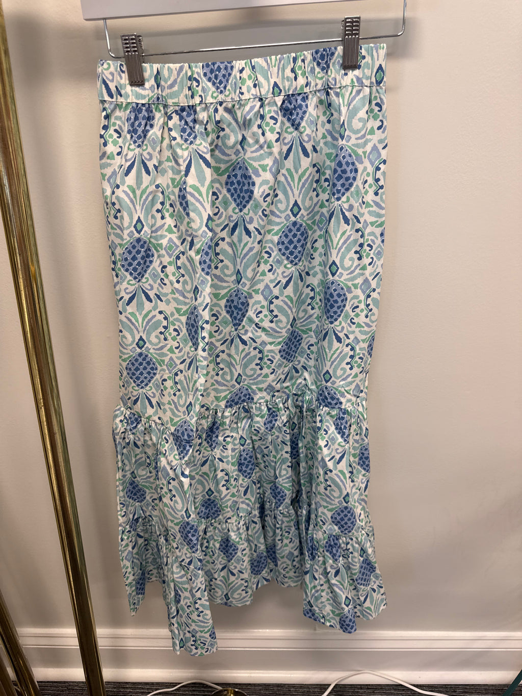 Sample Pineapple Print Maxi Skirt (S)