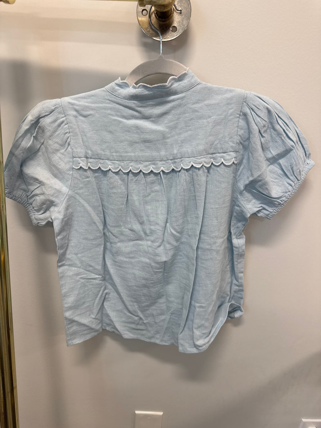 SAMPLE Blue Blouse (XS)