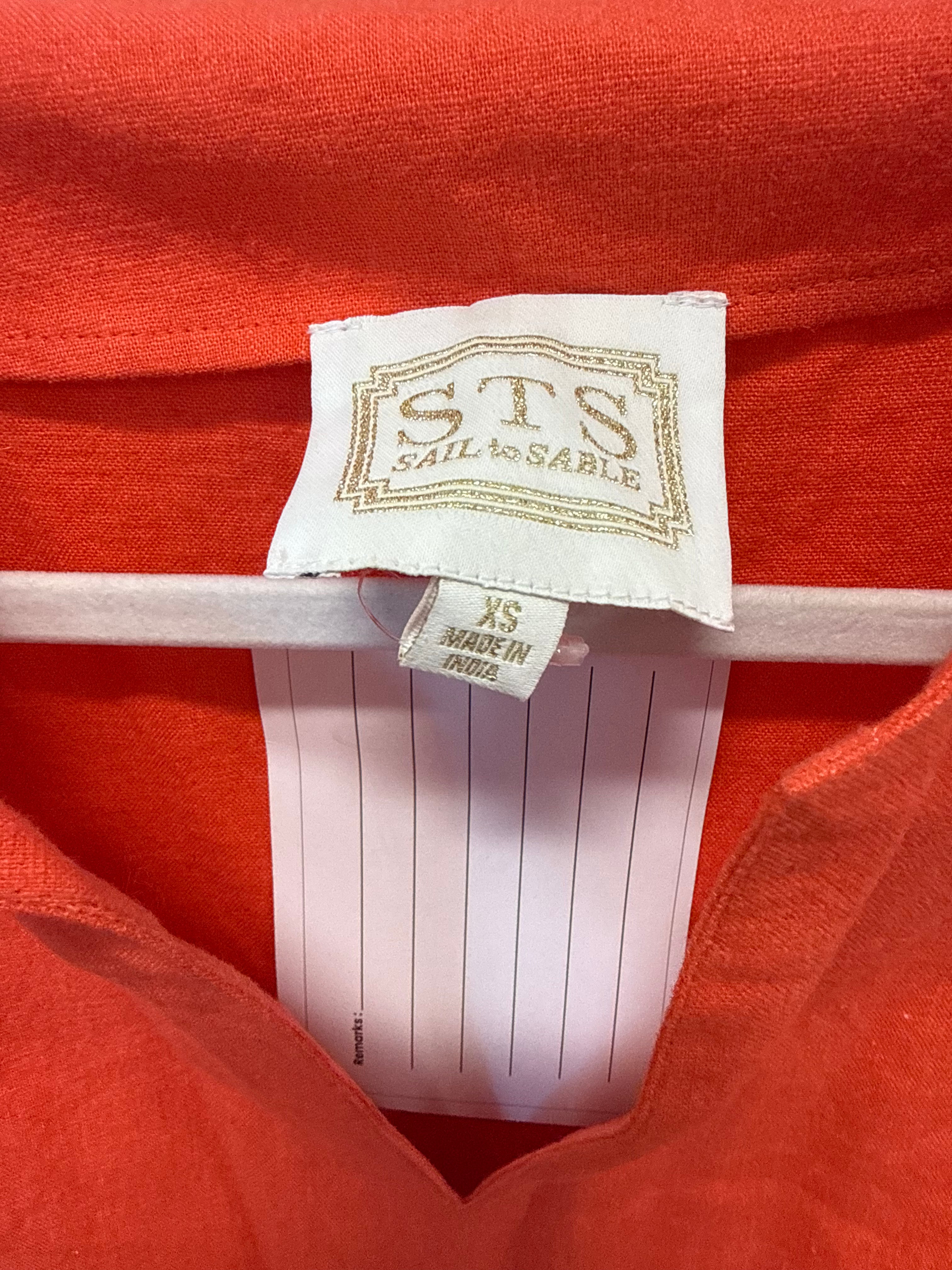 SAMPLE Coral Tunic Maxi Dress