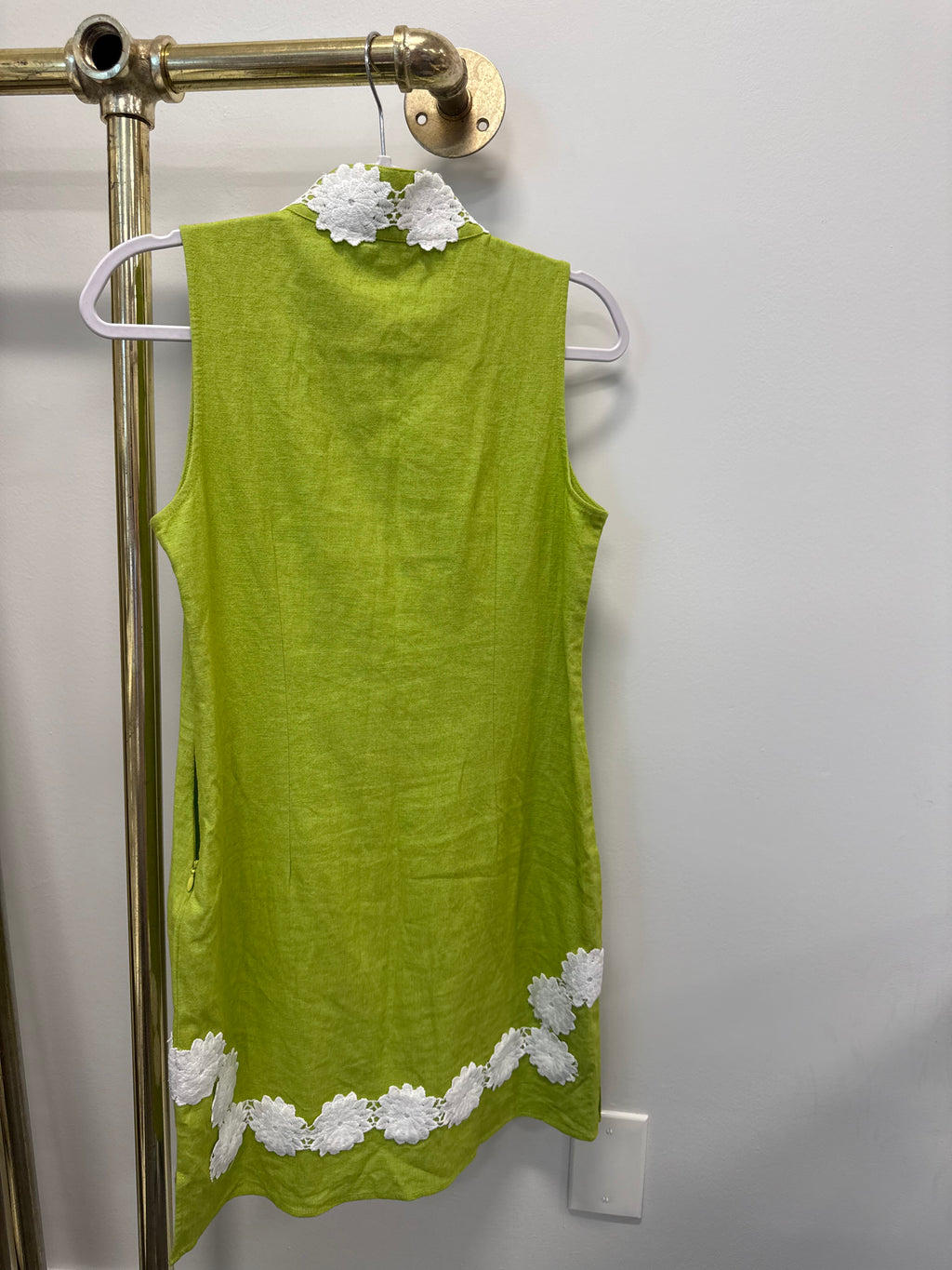 Sample Green Mini Tunic Dress (XS)