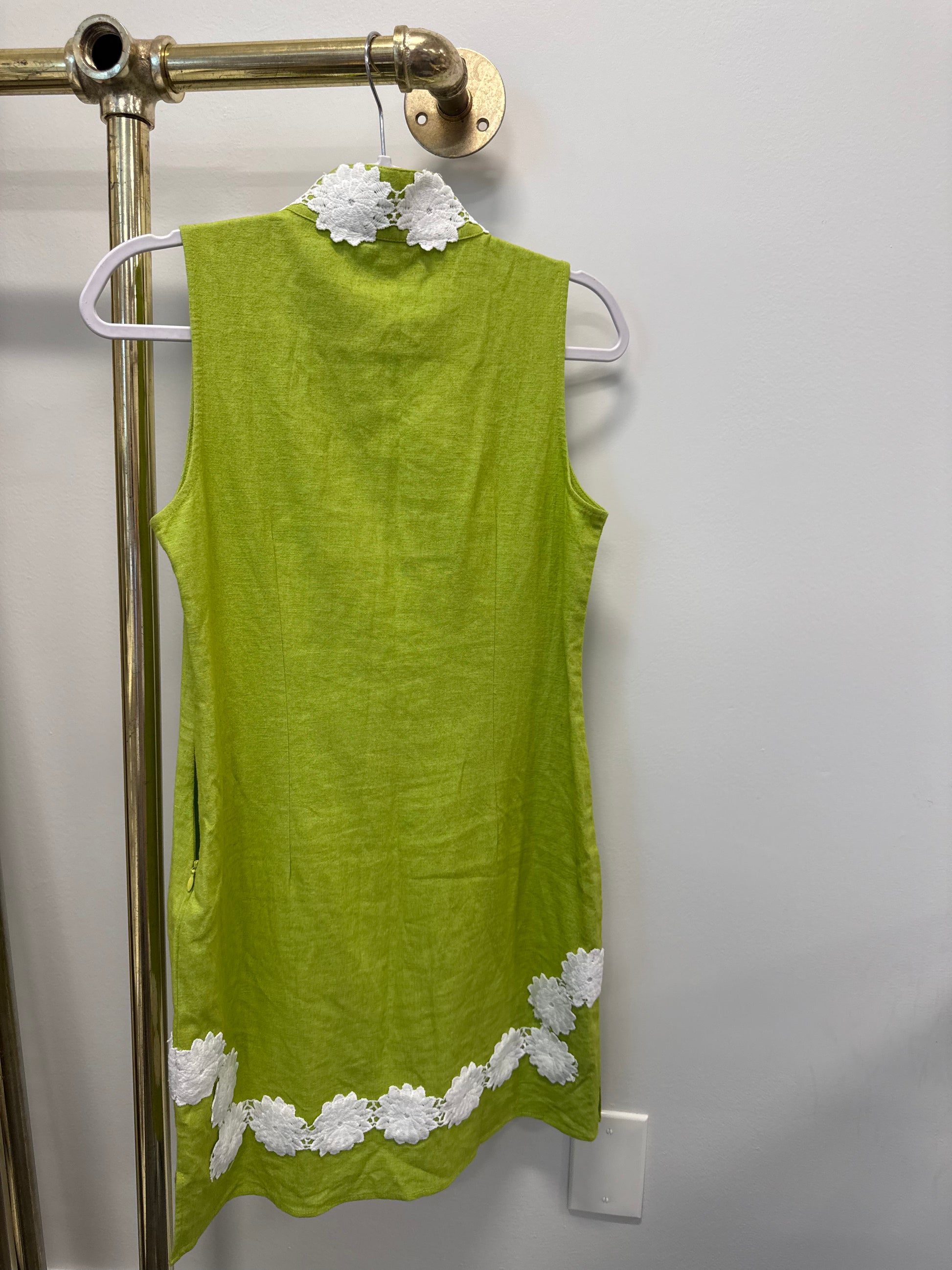 Sample Green Mini Tunic Dress (XS)