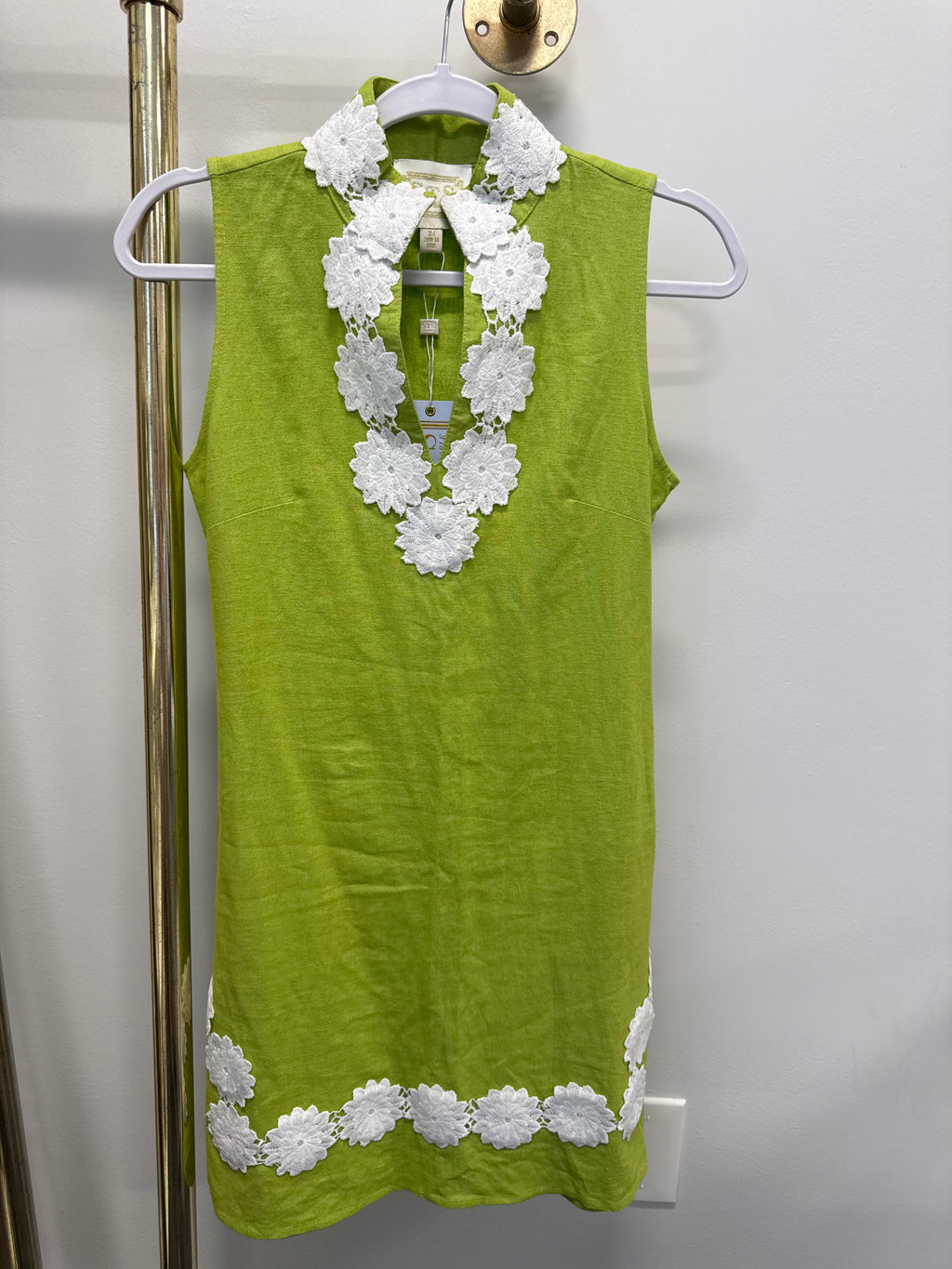 Sample Green Mini Tunic Dress (XS)