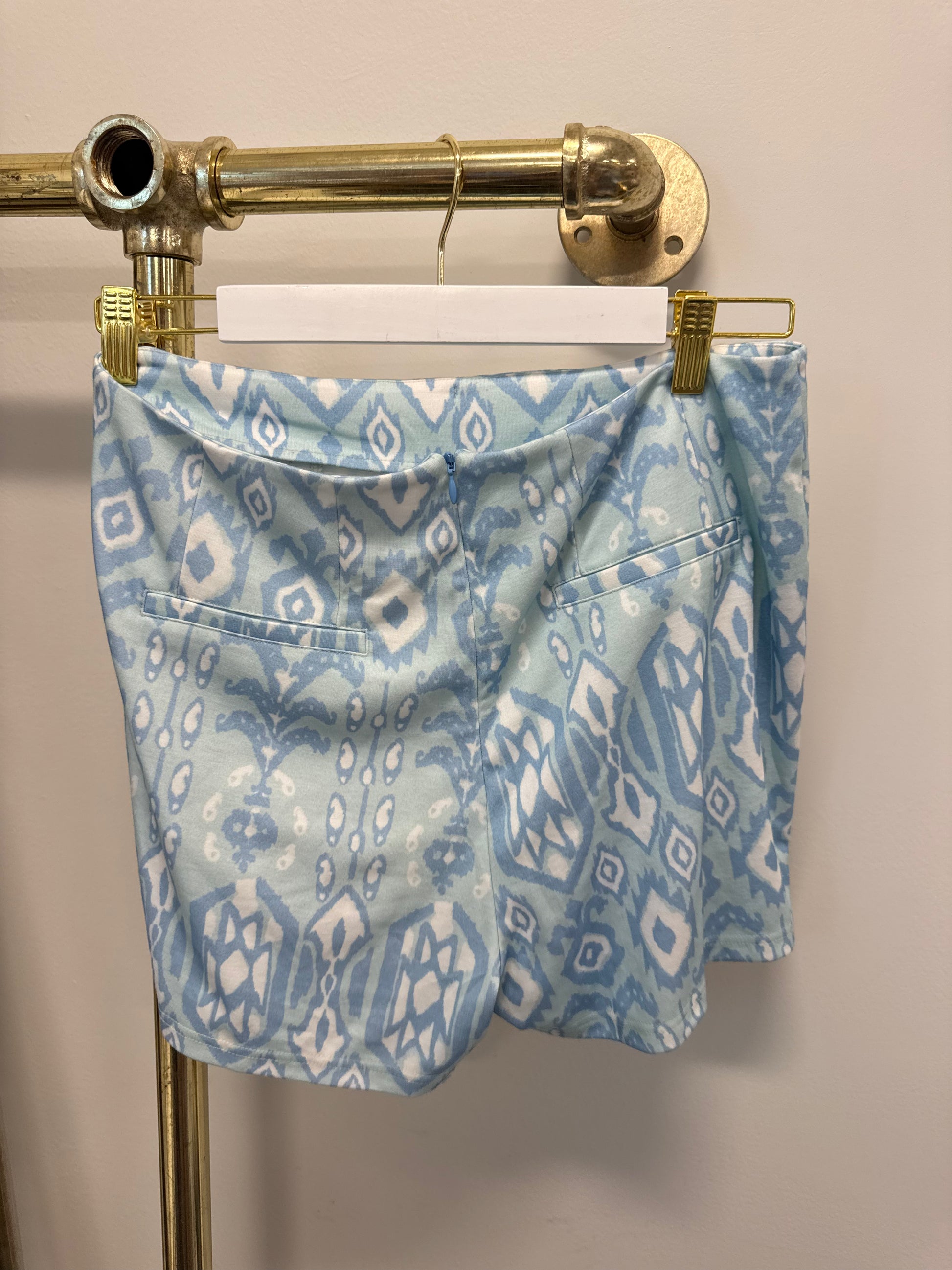 Sample Blue Pattern Short Sleeve Set (S)