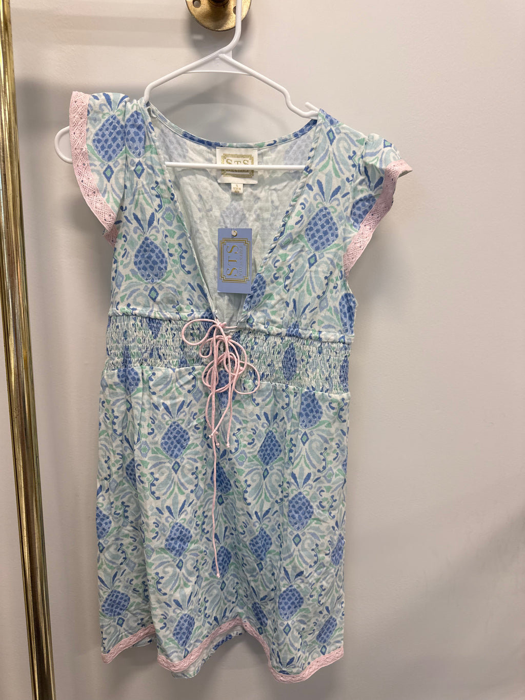 Sample Pineapple Mini Coverup (S)