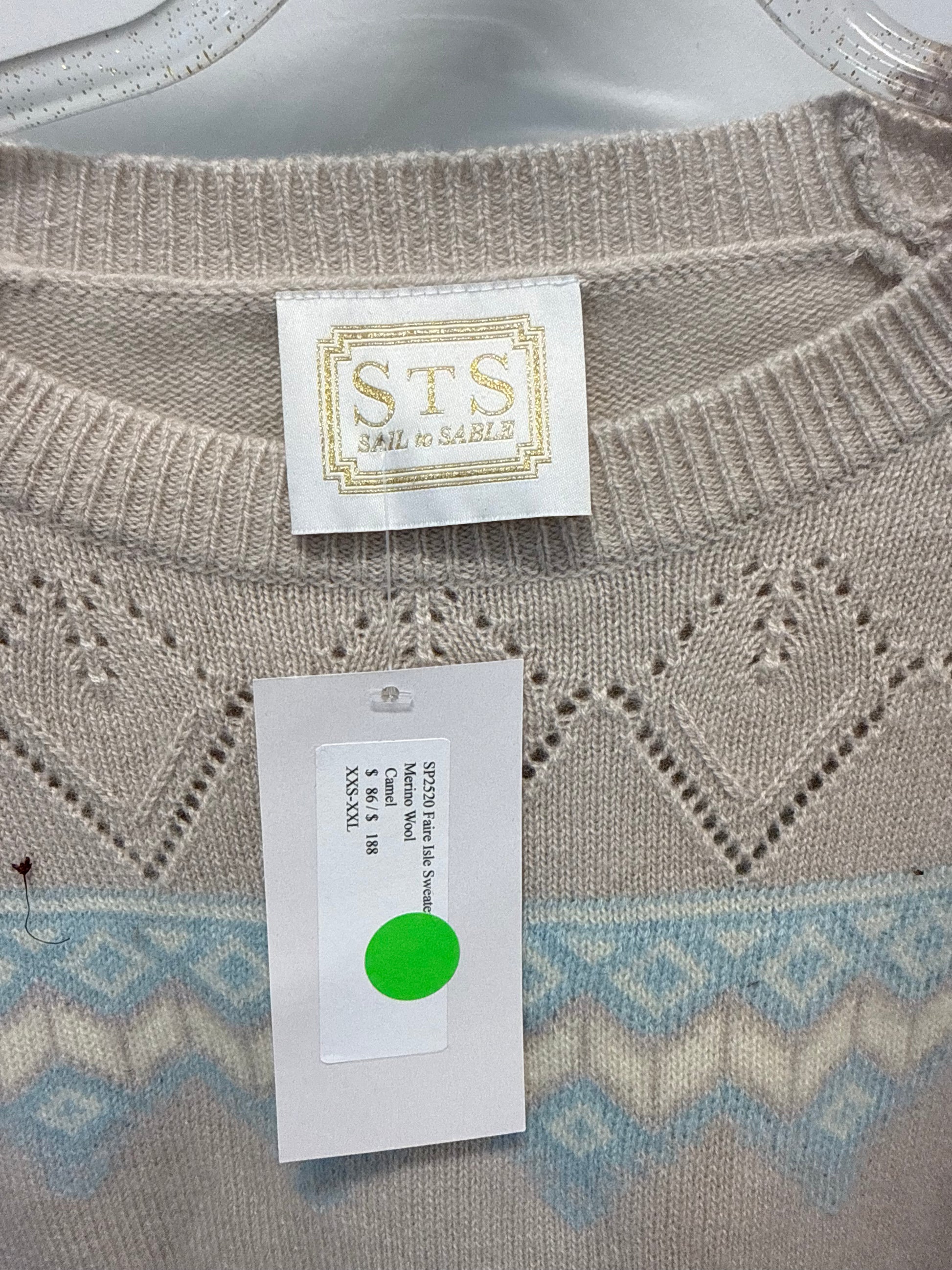 Sample Camel Sweater (S)