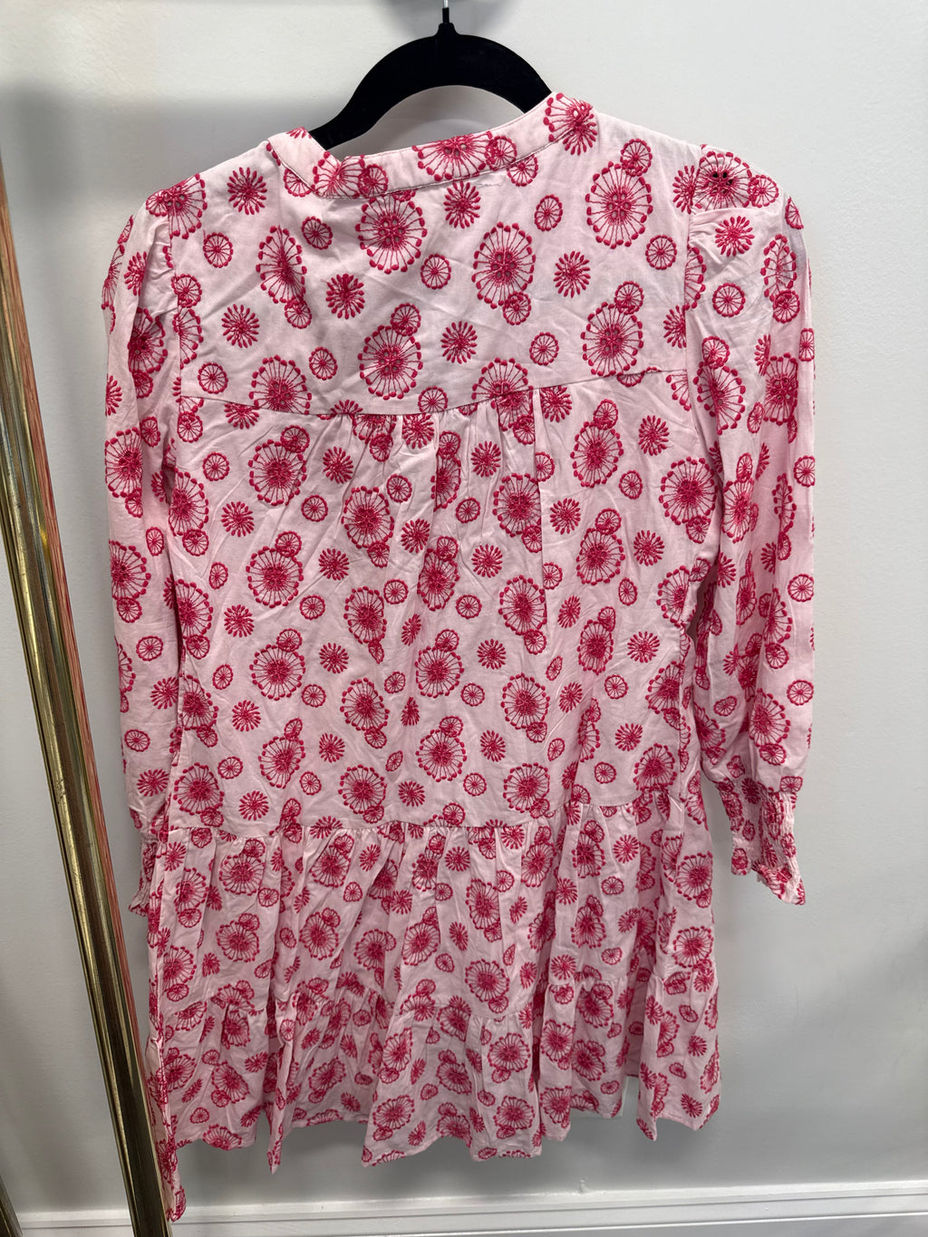 Sample Long Sleeve Tunic Flair Mini Dress (S)