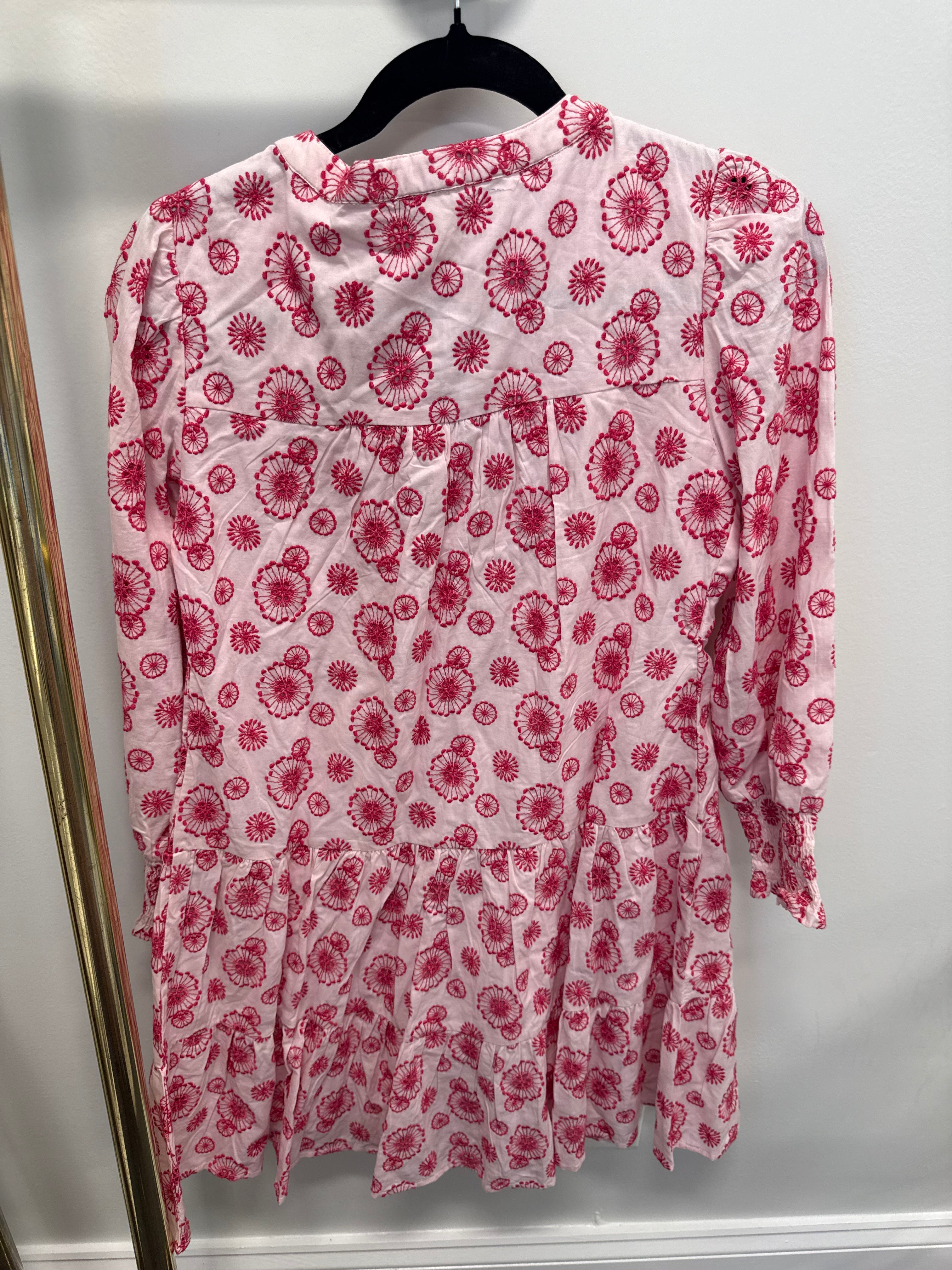 Sample Long Sleeve Tunic Flair Mini Dress (S)