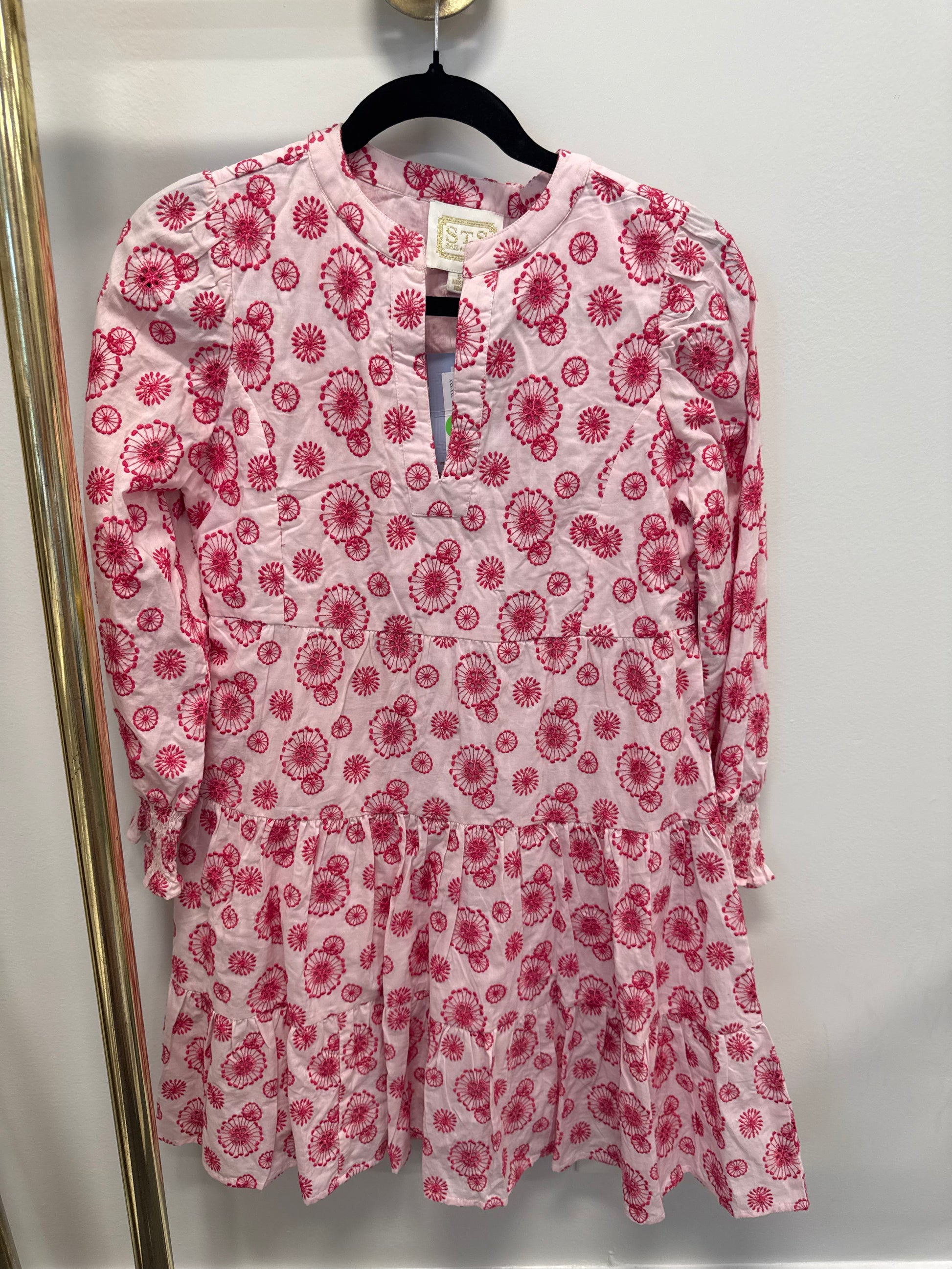 Sample Long Sleeve Tunic Flair Mini Dress (S)