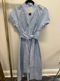 Sample Blue/White Belted Striped Maxi (S)