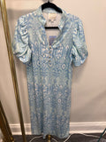 Sample Short Sleeve Button Front Maxi Dress (S)