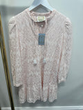Sample Pink Ruffle Hem Dress (S)
