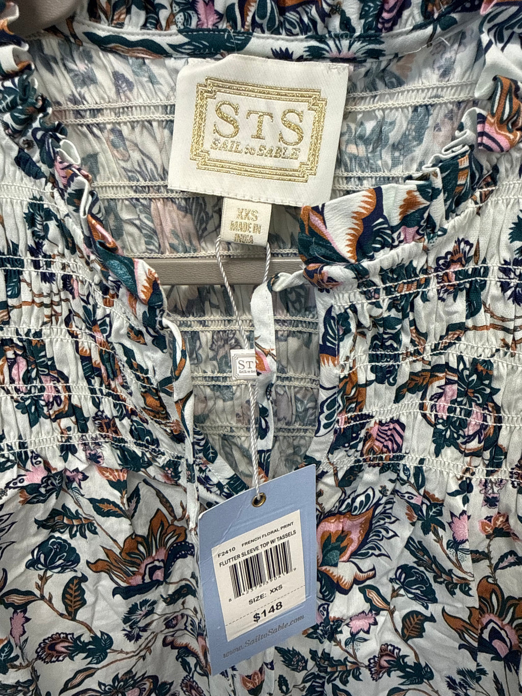 Sample Smocked Blouse (XXS)