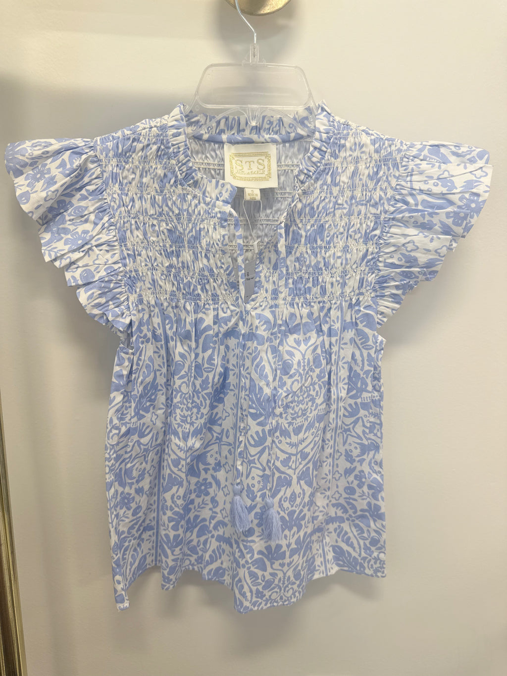Sample Ruffle Sleeve Blouse (S)