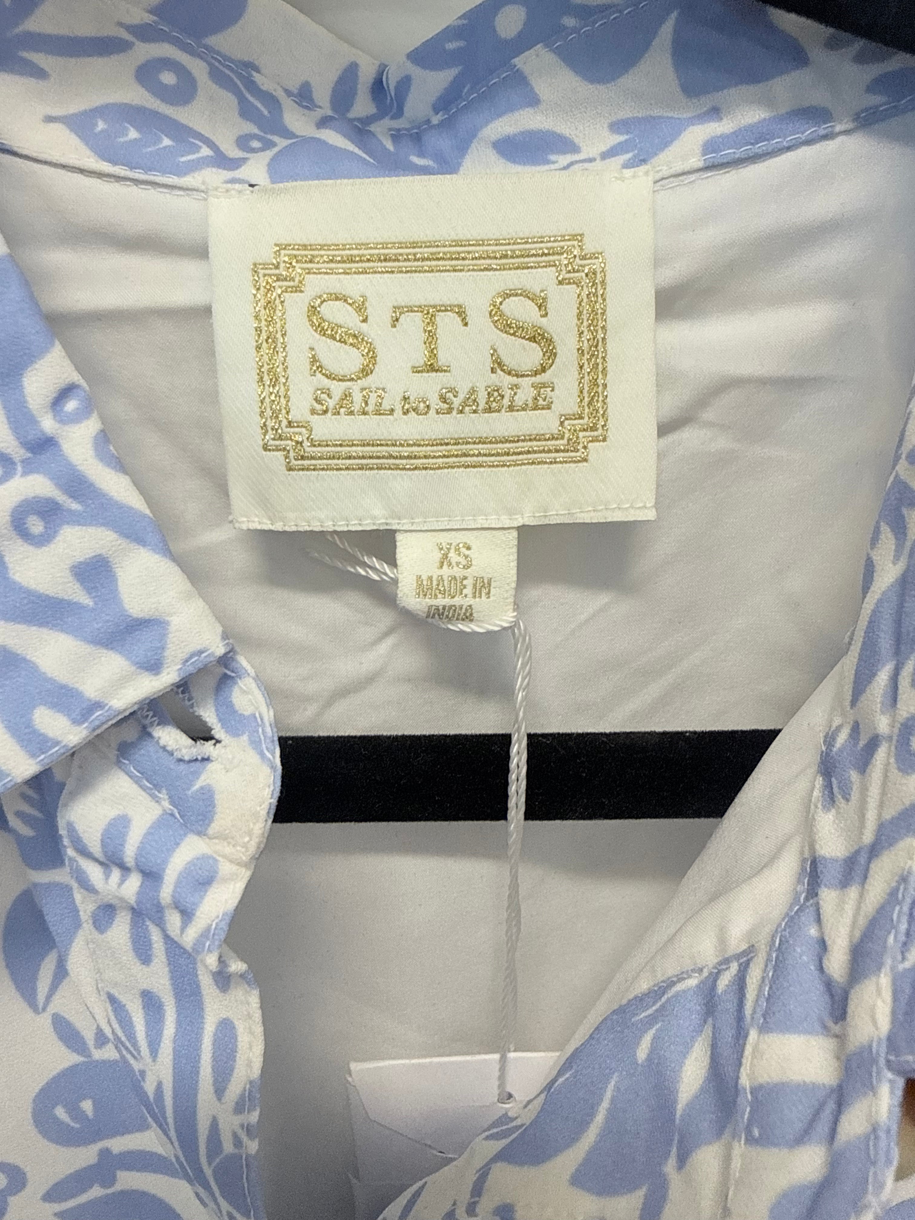 Sample Button Up Short Sleeve Dress (XS)