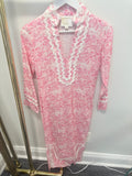 Sample Pink Long Sleeve Tunic Maxi Dress (XXS)