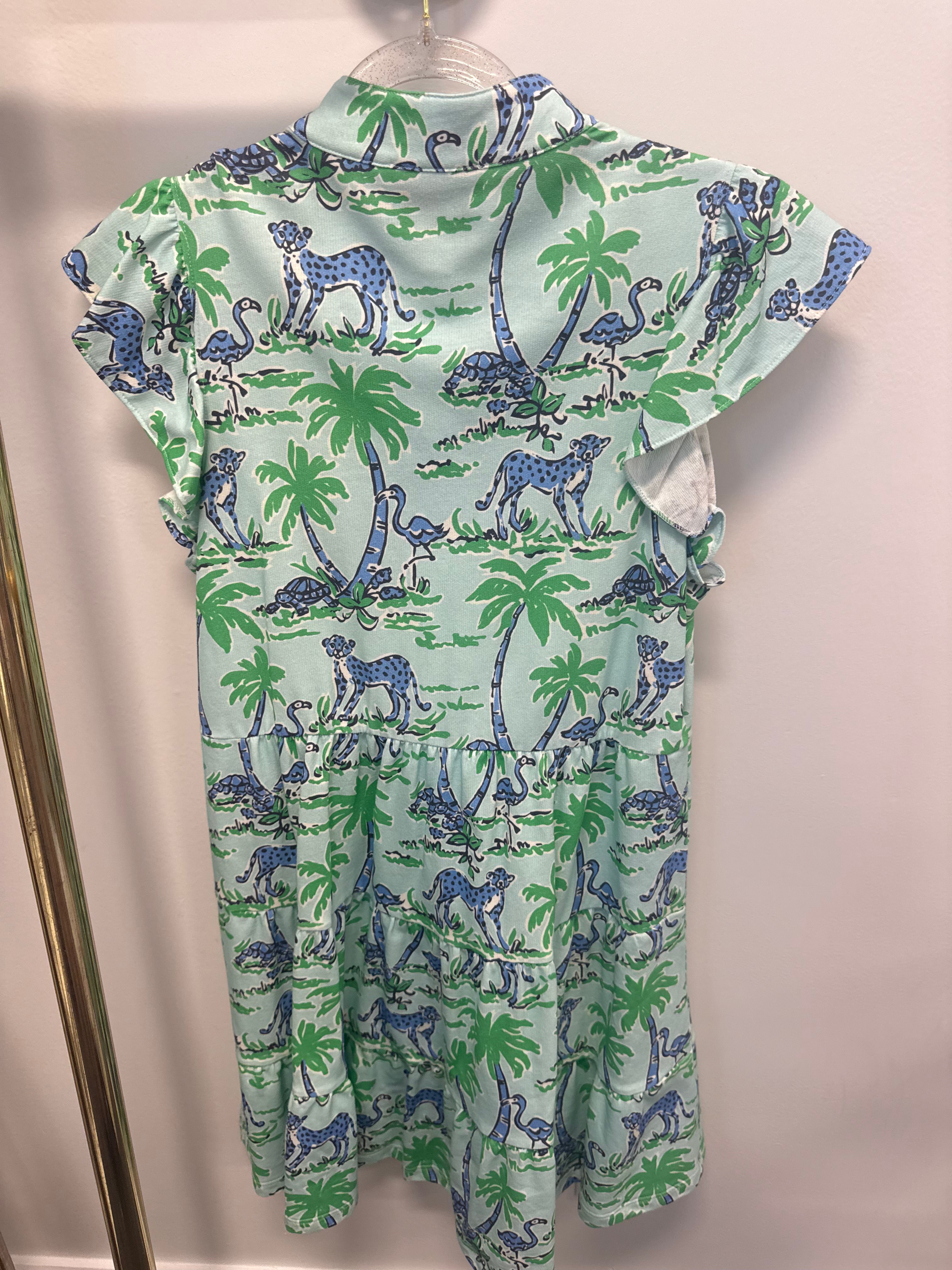 Sample Jungle Print Mini Dress (S)