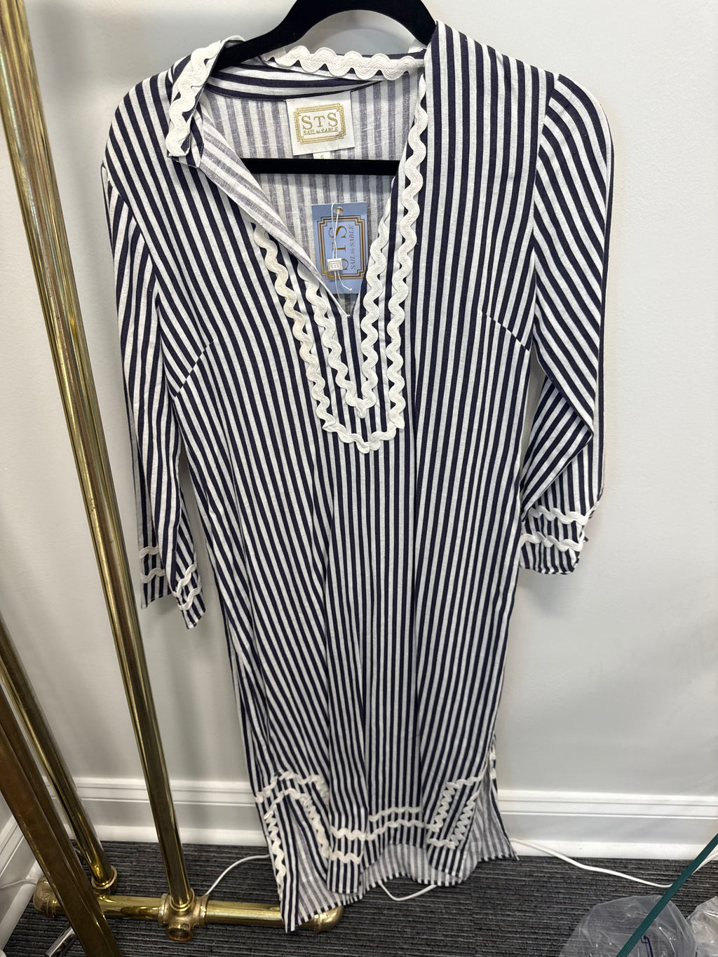 Sample Long Sleeve Tunic Maxi Dress (S)