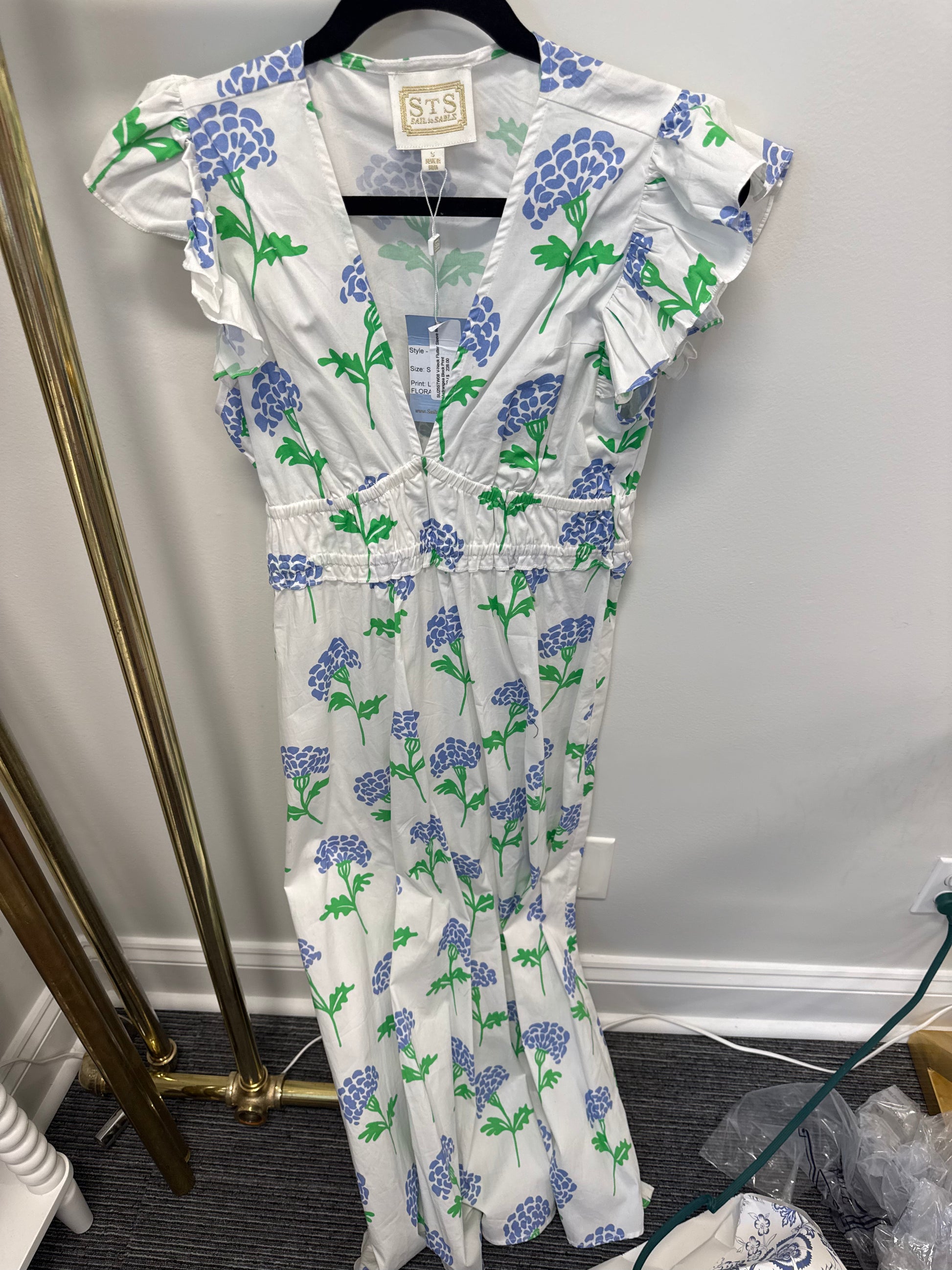 Sample Floral Print Maxi Dress (S)