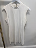 Sample White Tunic Sleeveless Dress (S)
