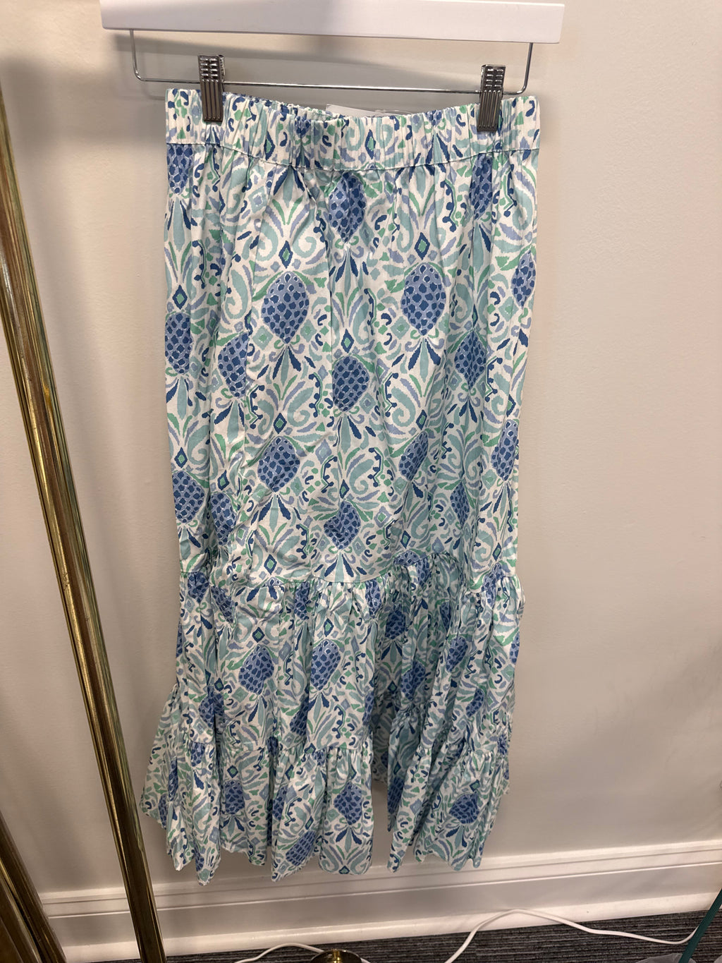 Sample Pineapple Print Maxi Skirt (S)