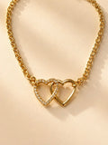 The Rope Chain Heart Bracelet