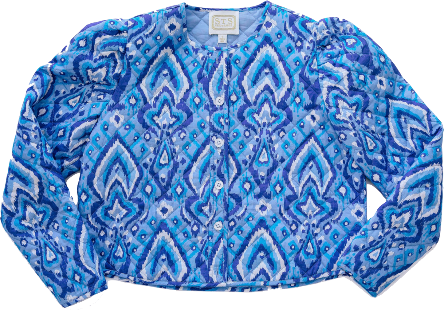 STS X Cabana Reversible Quilted Jacket in Resort Ikat