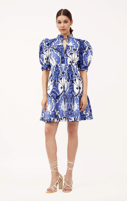 Beyond By Vera Alice Dress in Como Blue