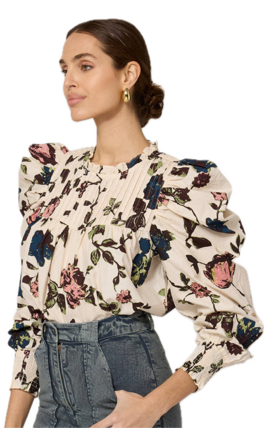 Cleobella Irina Blouse - Jardin