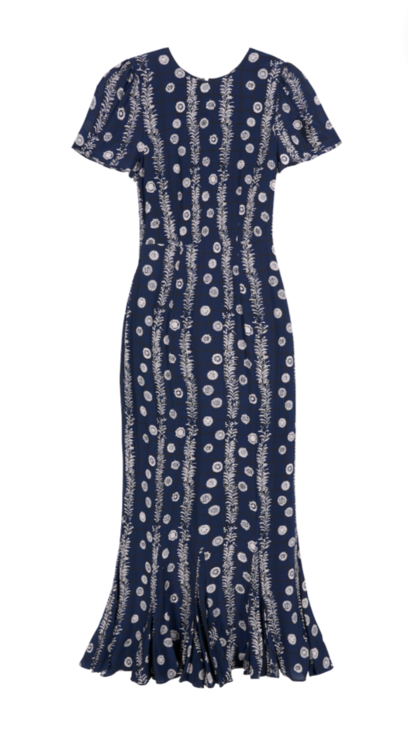 Rhode Maci Dress - Woodblock