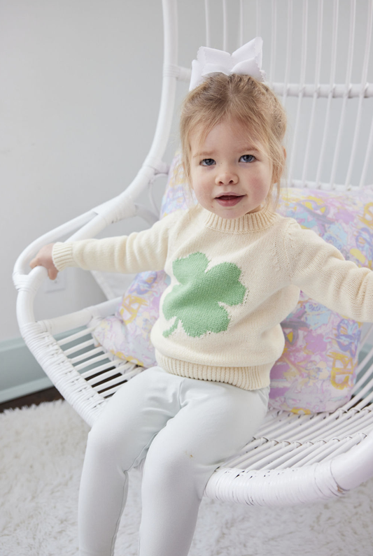 Sail to Sable Kids Shamrock Sweater