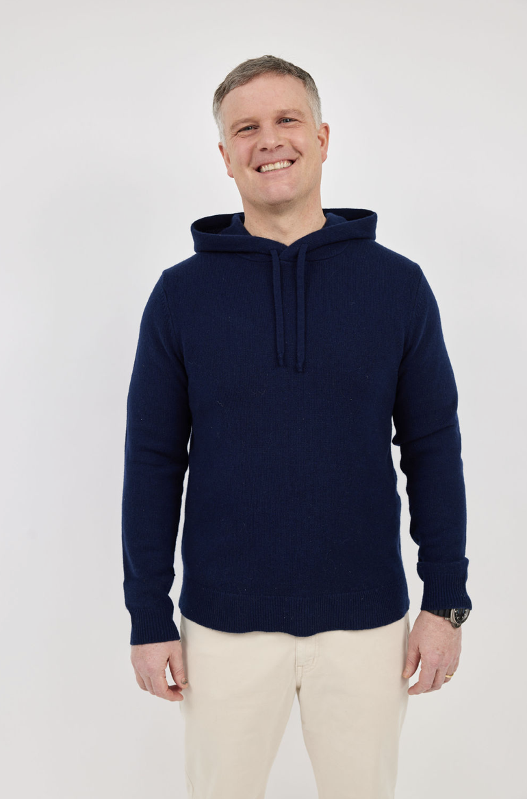 Mens Cashmere Hoodie