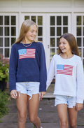 Kids Classic Navy Flag Sweater C24FLAGKID