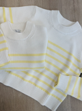 Cabana Yellow Stripe Sweater