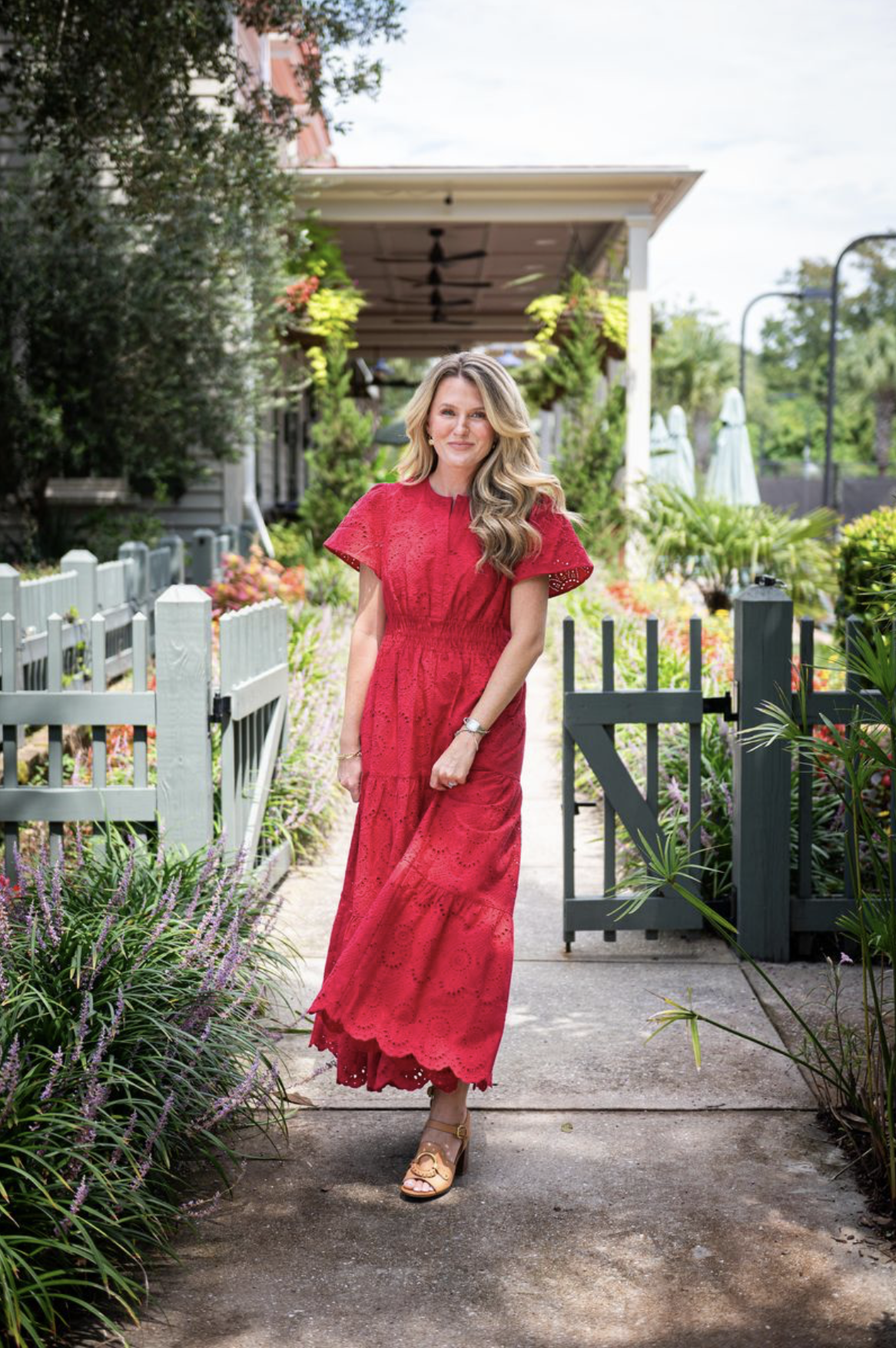Cinched Waist Midi Dress - F25305