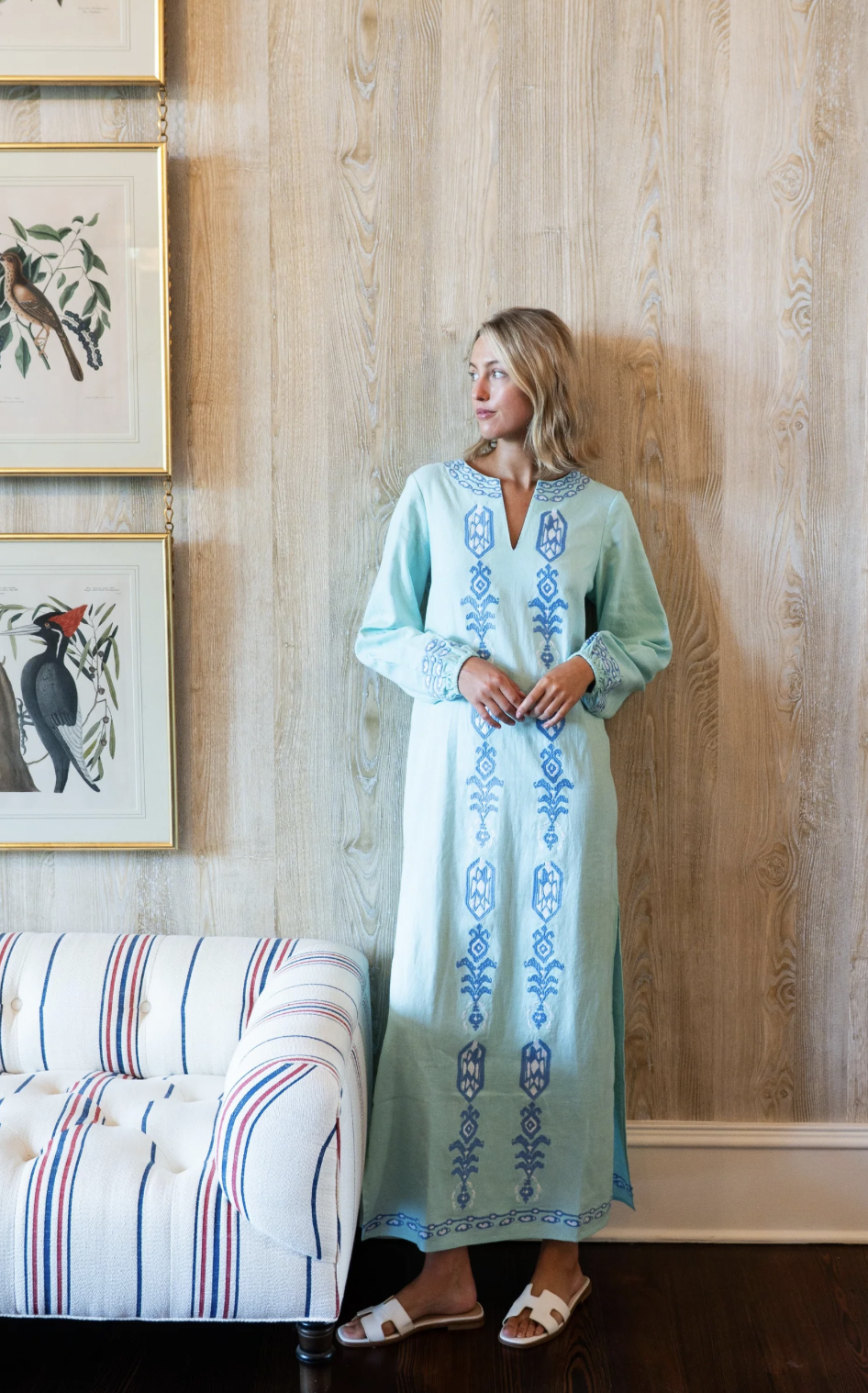 EMBROIDERED CAFTAN | R25CAFTANM