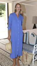 Boyfriend Maxi Dress Gauze