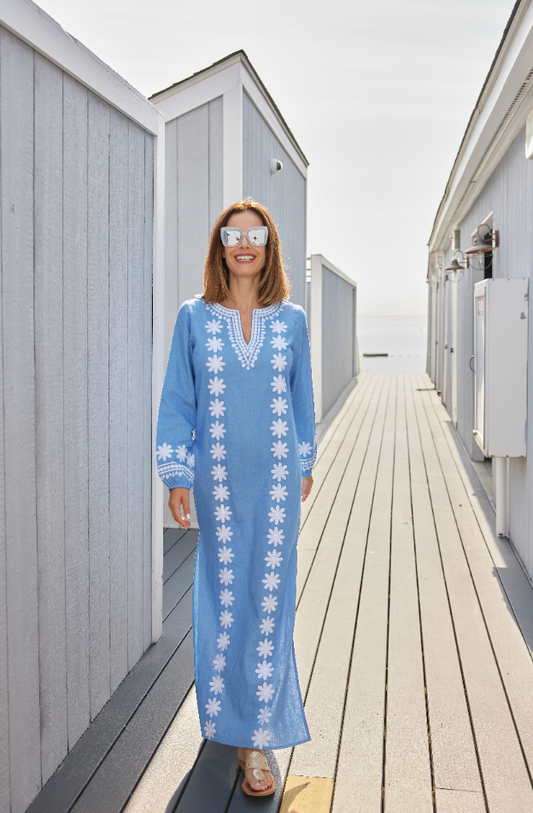 Embroidered Marina Caftan