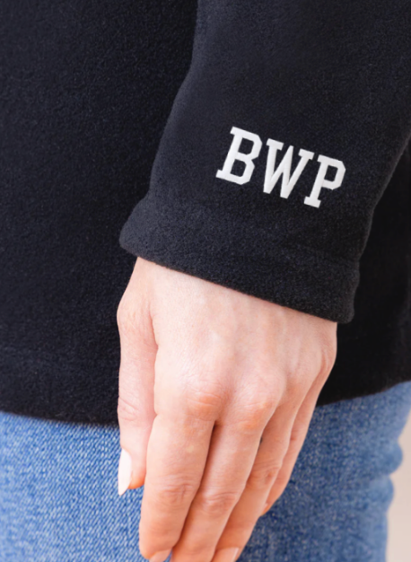Blue Wave Pride Greenpoint Turtleneck | Navy Vello Fleece