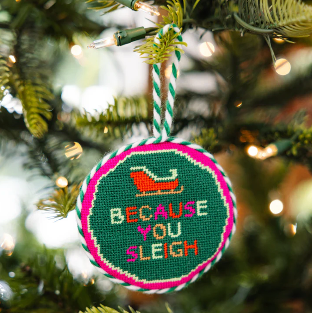Needlepoint Ornament