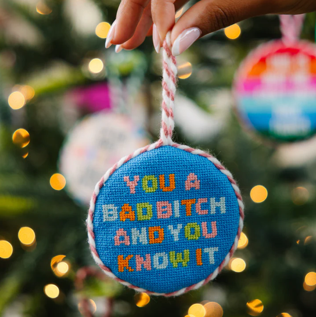 Needlepoint Ornament
