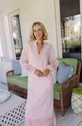 Blush Embroidered Caftan