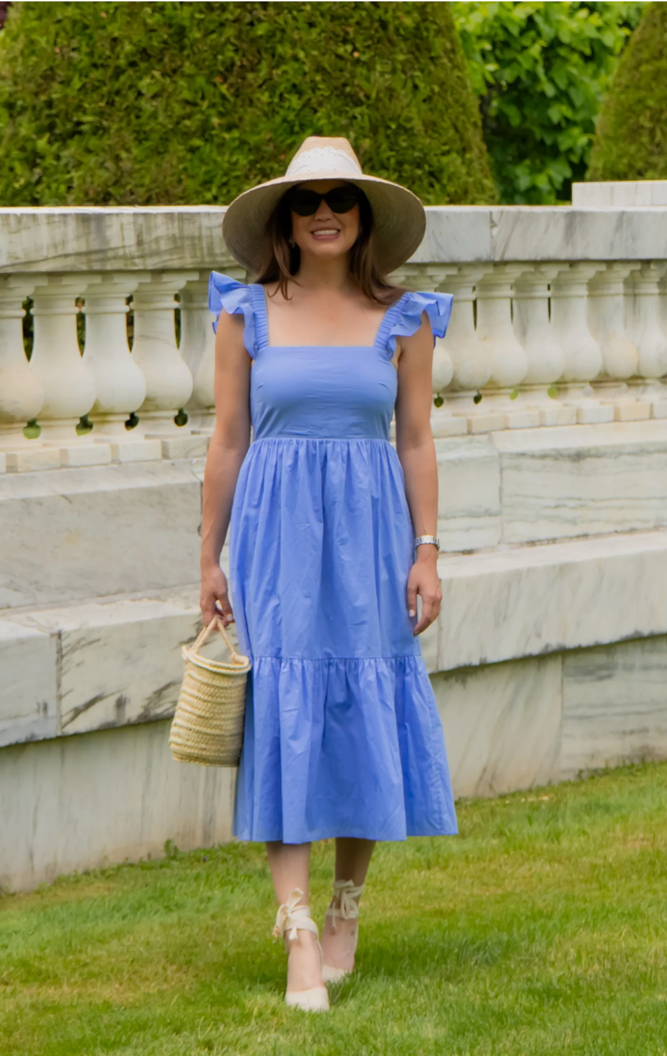 Madaket Dress - Hydrangea Blue