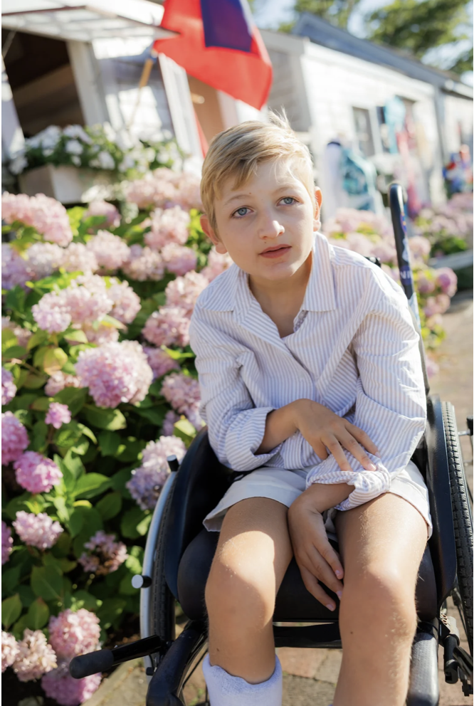 Sand Dune Stripe Willet Kids Oxford