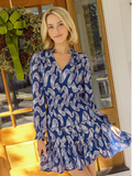 Smocked Waist Mini Dress