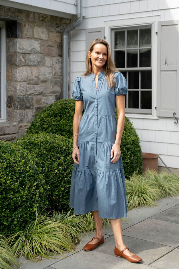 Button Front Dress - F25217S