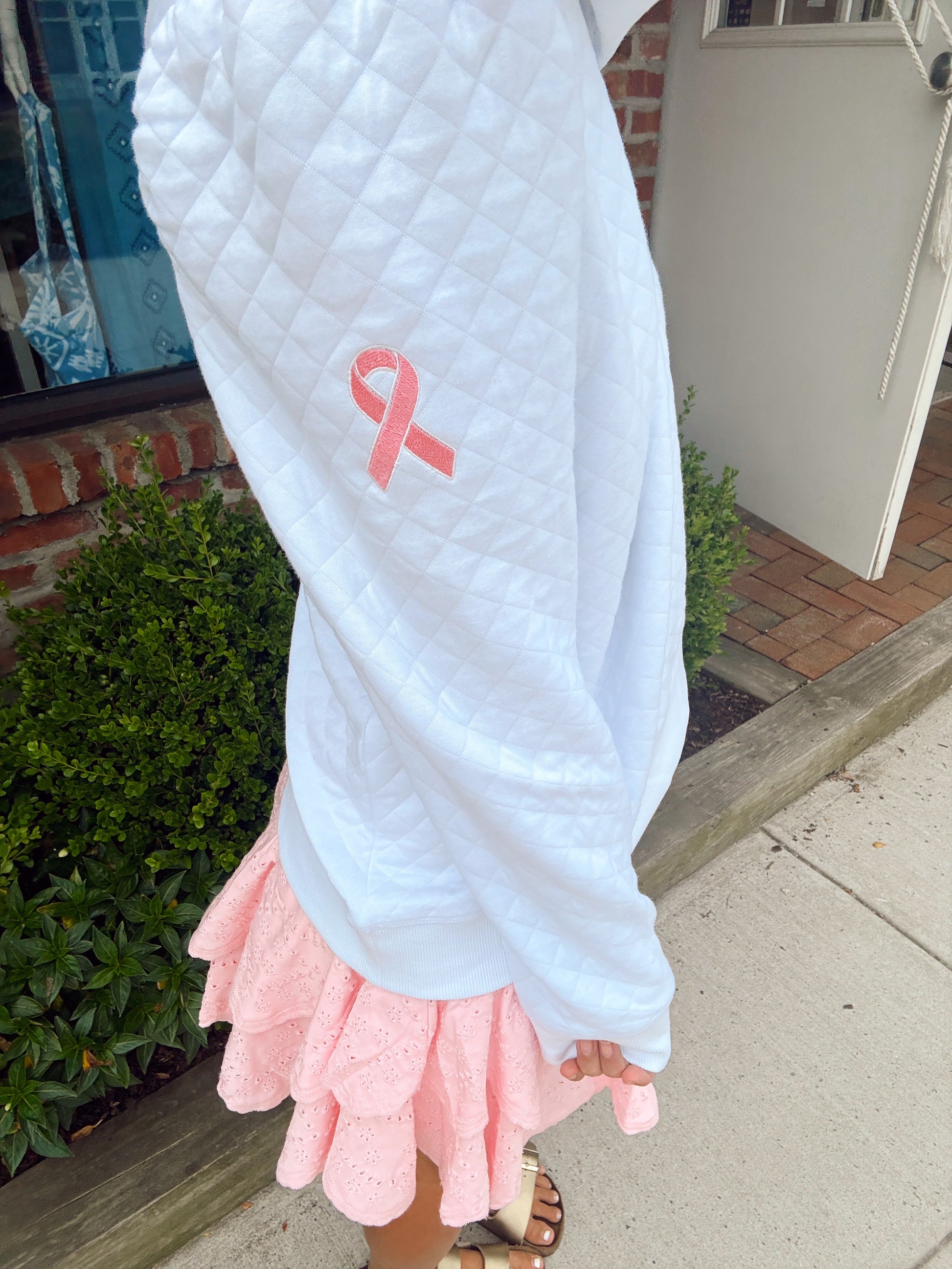 P.L.A.Y for Pink Puff Sleeve Sweatshirt