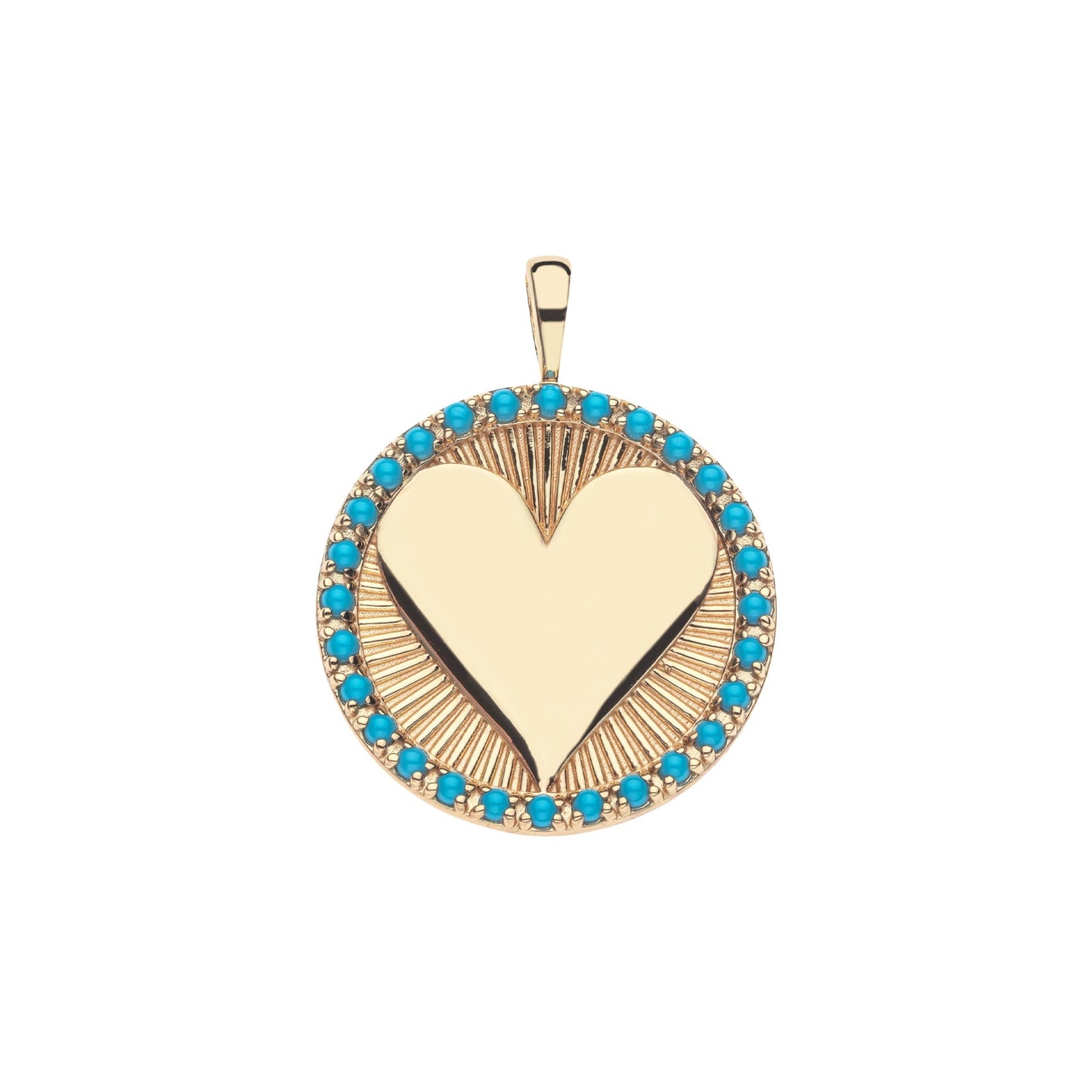 Jane Win - LOVE Embellished Hearts Find Me in Turquoise