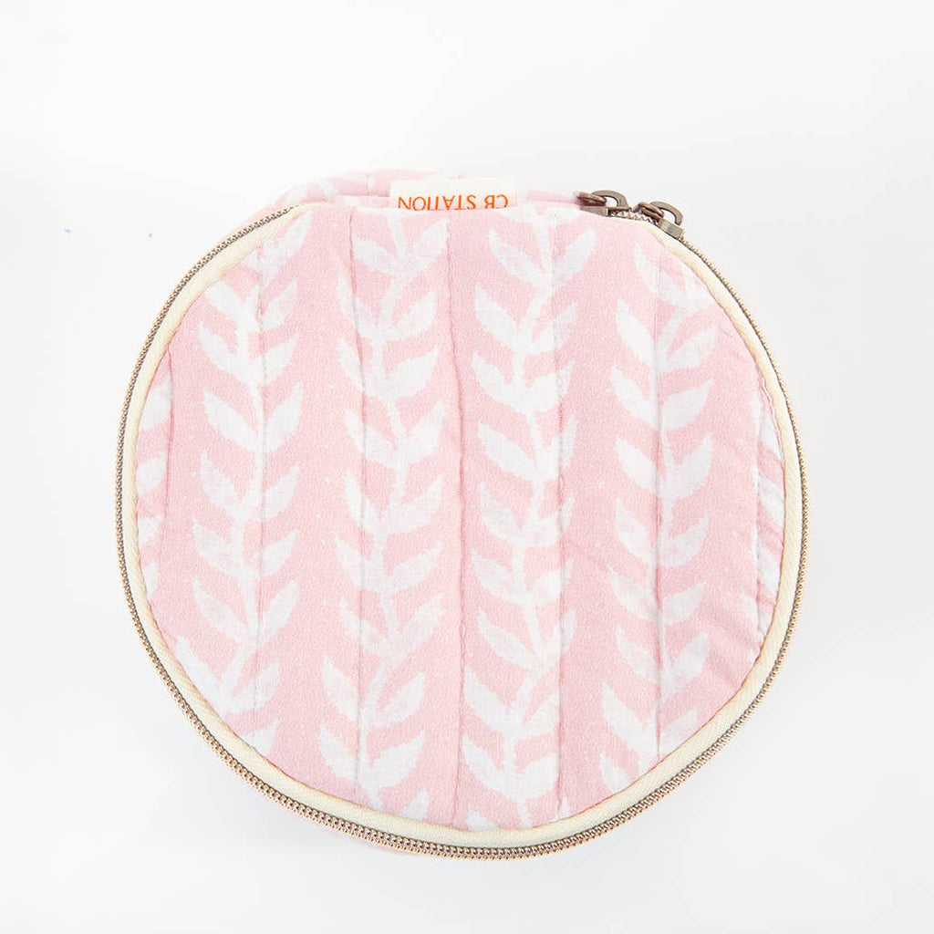 Block Print Circle Case