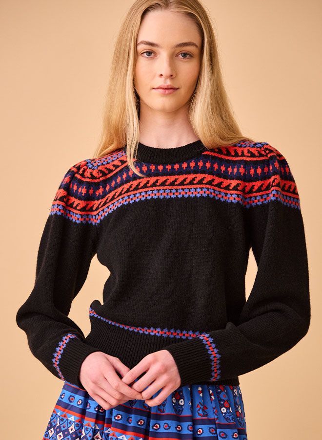 Hunter Bell Jackie Sweater - Highgrove Fairisle