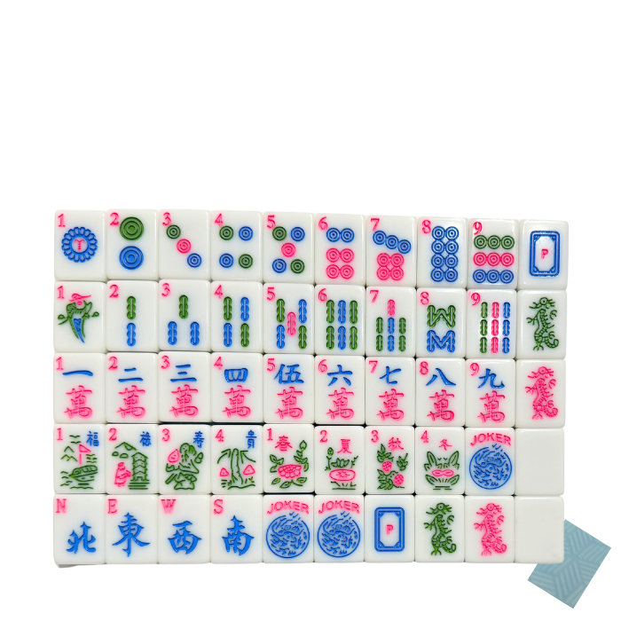 American Mahjong Tile Set (166 Tiles)
